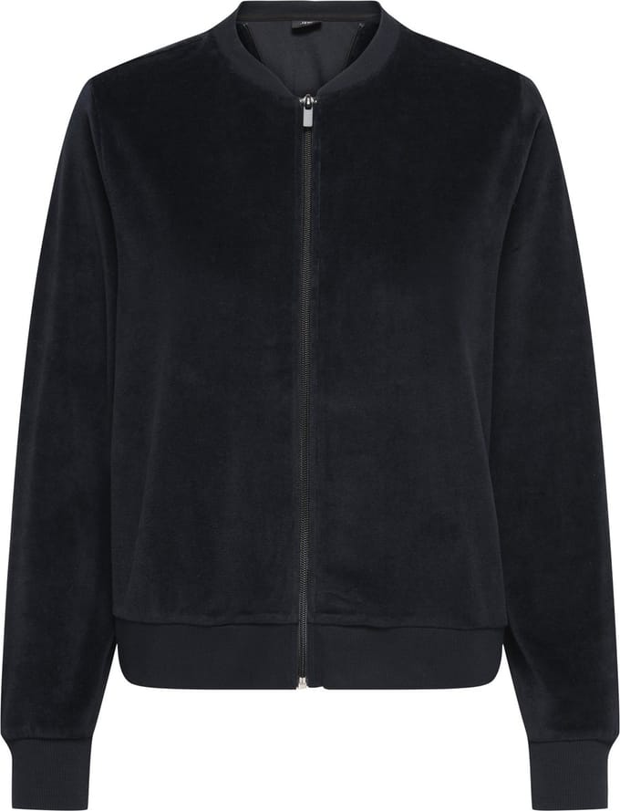 JDY - JDYVIDA L/S VELVET ZIP TOP JRS DIA - Dames - Cardigans