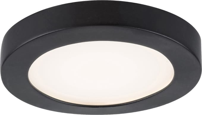 Rabalux - Opbouwlamp - opbouw plafondlamp - 3W LED, IP44, zwart, Coco