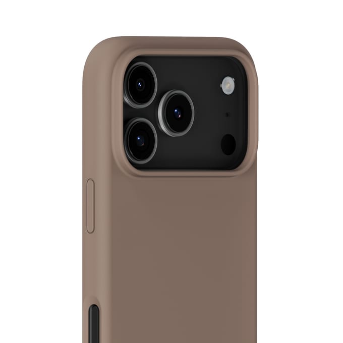 Holdit Silicone Case geschikt voor Apple iPhone 17 Pro Max - Mocha Brown