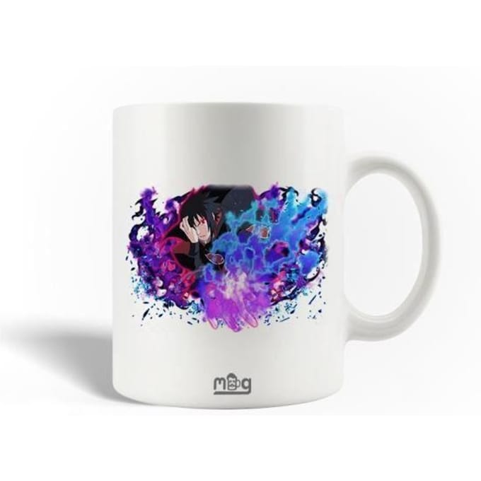 Mug en Céramique Sasuke Uchiha Naruto Anime Manga La lutte