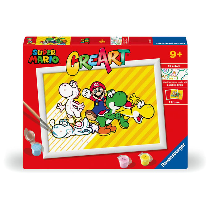 Ravensburger CreArt Super Mario - Schilderen op Nummer