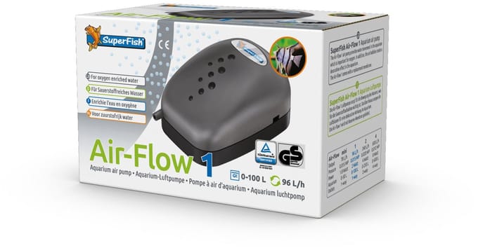 Superfish Air Flow 1 - Aquariumpomp - Beluchting - 1 uitgang