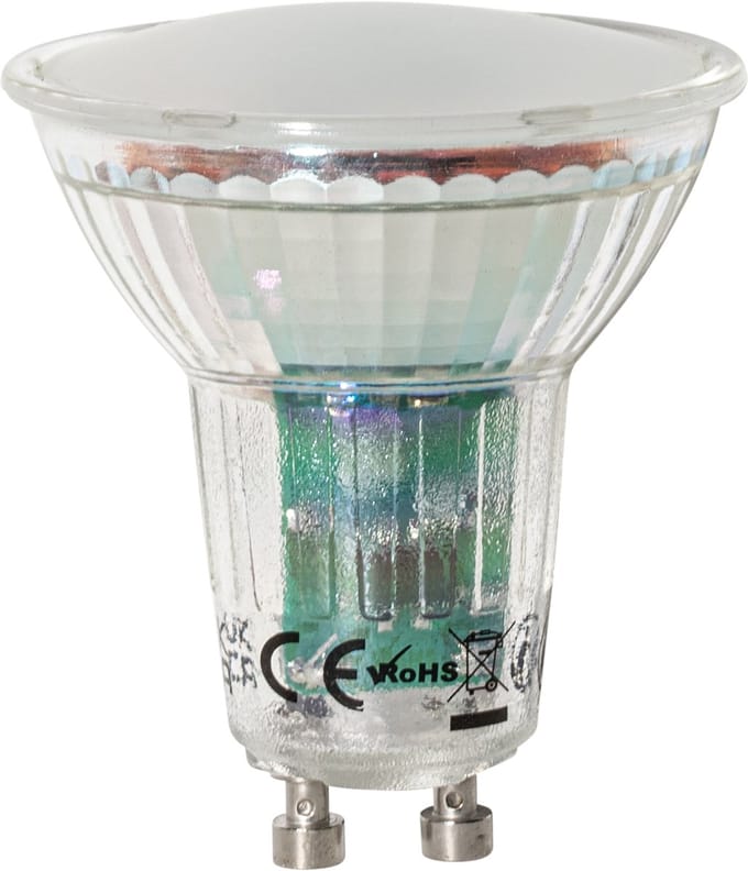 LUEDD GU10 dimbare LED lamp lux sensor 3W 200 lm 2700K