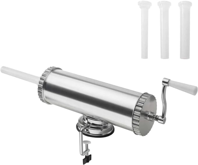 Worstenvuller - Worstenmaker Machine - Handmatig - RVS