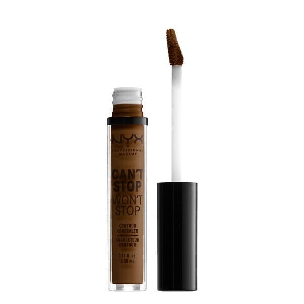 Nyx Professional Makeup Can't Stop Won't Stop Concealer - Walnut - Concealer - Zeer Donker