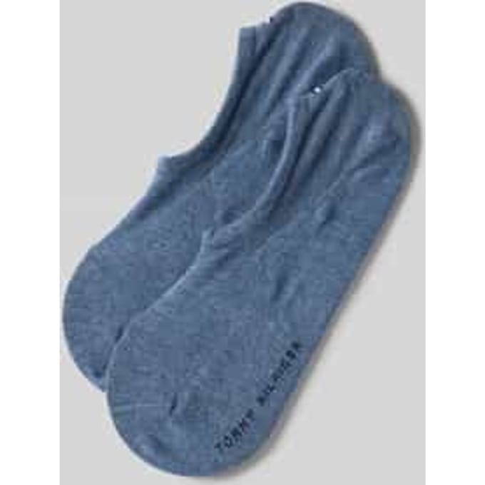 Tommy Hilfiger Invisible Sneakersokken - 2 pack - Jeans Blauw - Maat 39-42