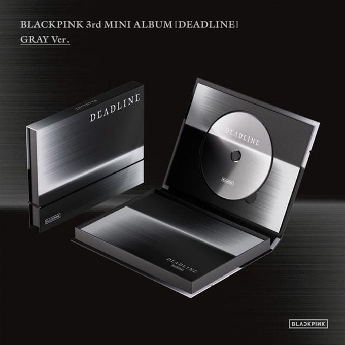 BLACKPINK 3ème MINI ALBUM [DEADLINE] Version GRISE