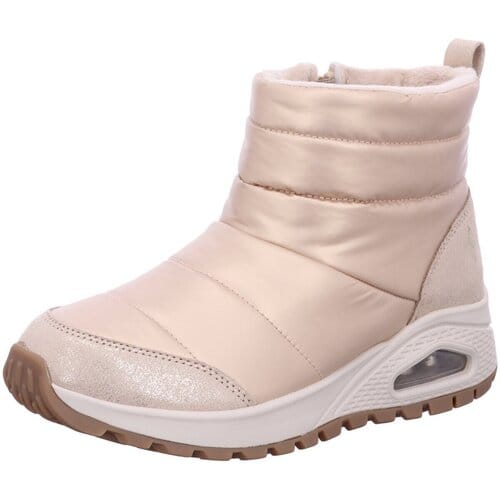 Skechers Uno Rugged Puffer Daze dames enkellaars goud