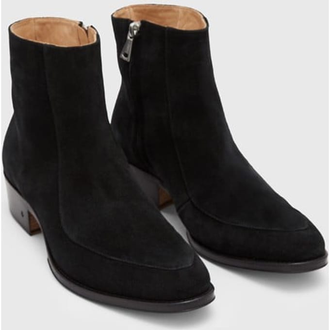 John Varvatos Ludlow Beetle Boot Mineral Blk size 9 | Boots Outlet | Men
