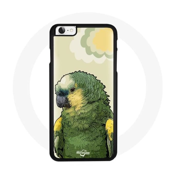 Coque Iphone 5 Amazone Perroquets Vert