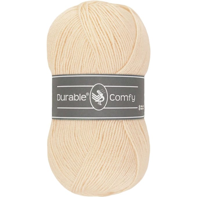 Durable Comfy - 2172 Cream - Acrylgaren met Verfijnde Microvezel