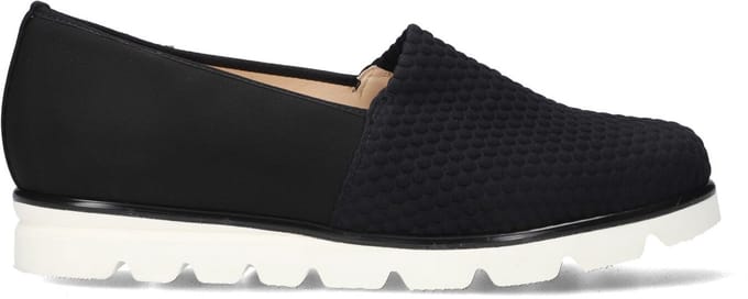 Hassia - 301597 - Instappers - Kleur: Zwart - Maat: 37