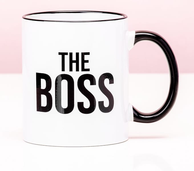 Ditverzinjeniet.nl Mok Baas mok - The Boss