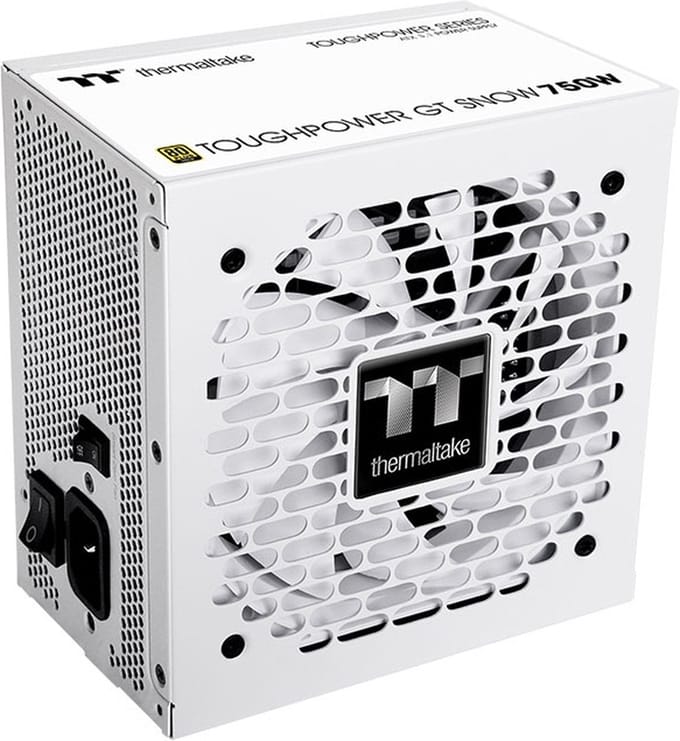 Thermaltake Toughpower GT - Interne Voeding - 80+ Platinum - 750W - ATX 3.1 - PCIe Gen 5.1 - Wit