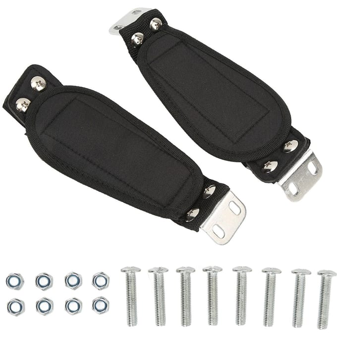 Mountainboard Voethouder Verstelbare Voetvasthoudende Fixatieband Elektrische Scooter Accessoires black