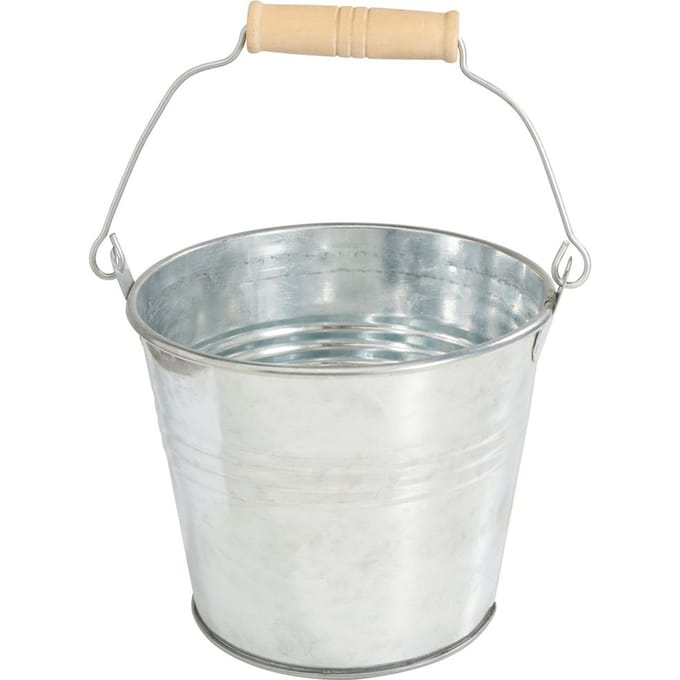 Zinken pot met handvat
