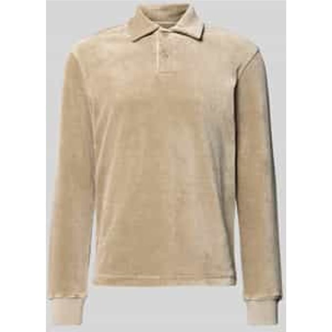 Sweatshirt met polokraag