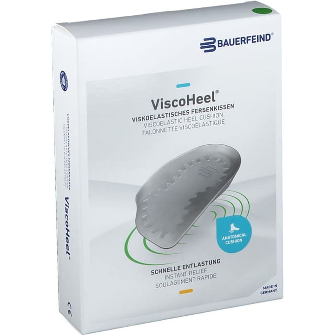 Bauerfeind Viscoheel® 1 paar visco‑elastische hielkussens Maat 4 (44-47) 2 Overige