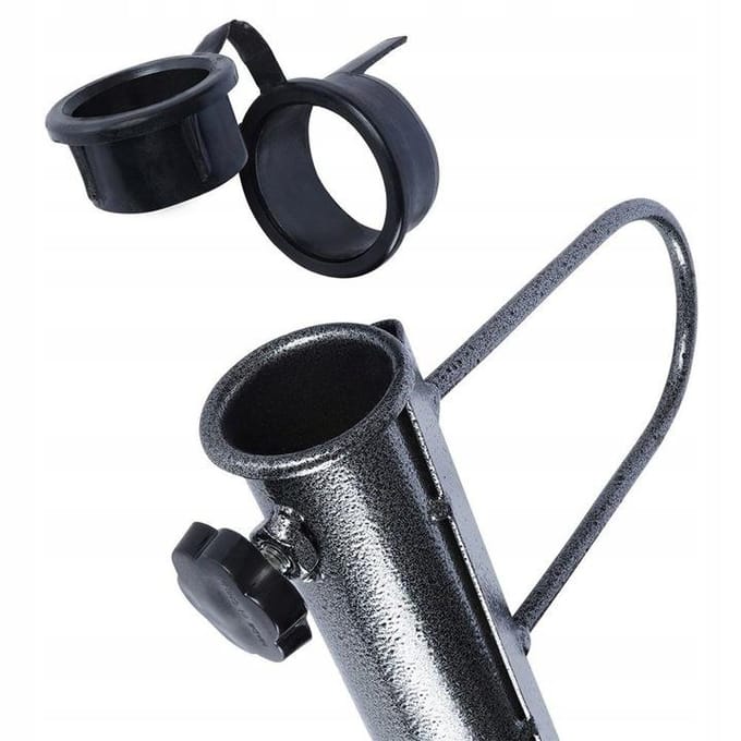 Parasolharing Metaal 42,5 cm - Parasolhouder - Parasolvoet - Parasolboor