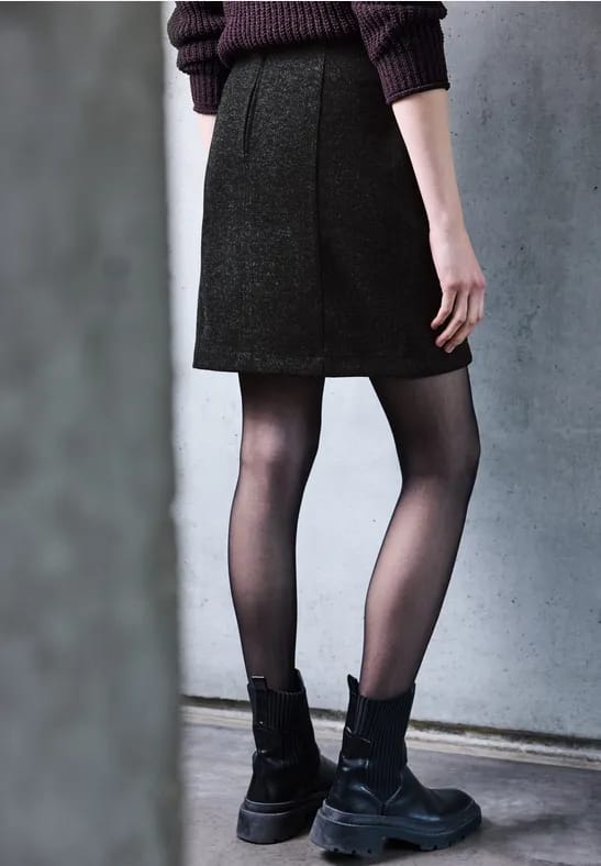 Wol-look rok