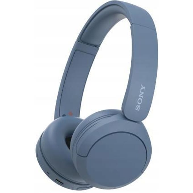 Sony WH-CH520 On Ear headset Bluetooth Stereo Blauw Ruisonderdrukking (microfoon) Indicator voor batterijstatus, Headset, Klankregeling,
