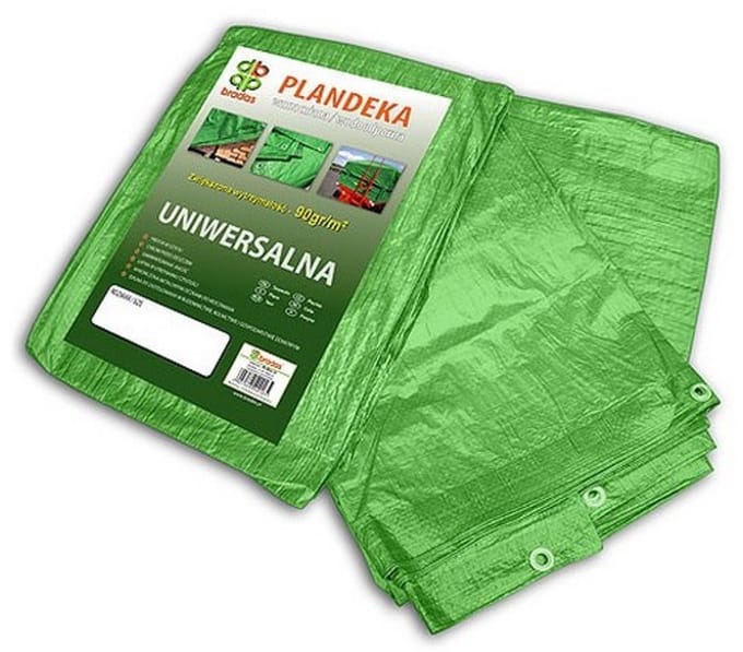 Bradas - Versterkte Zeil - Groen - 15x20m - 90g/m²