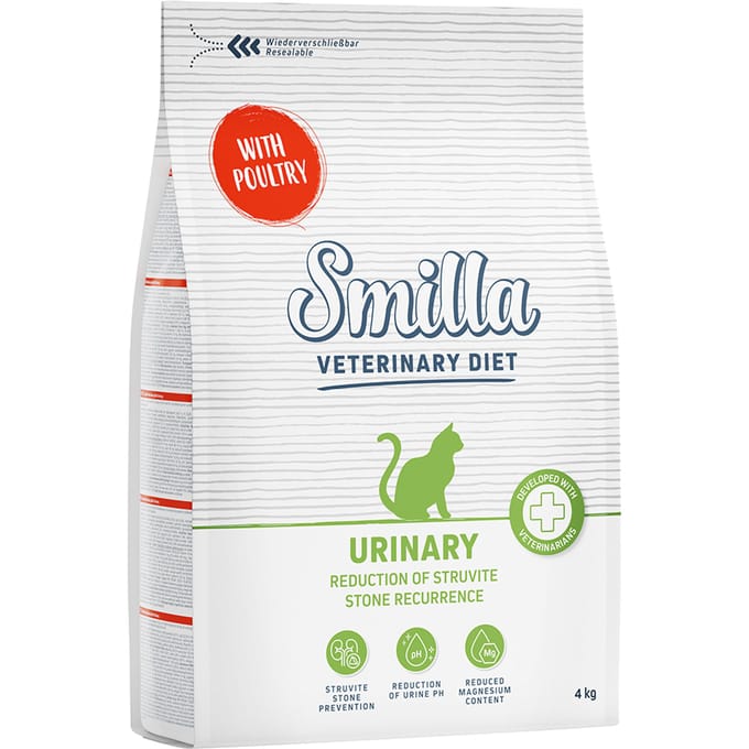 4kg Urinary met Gevogelte Smilla Veterinary Diet Kattenvoer