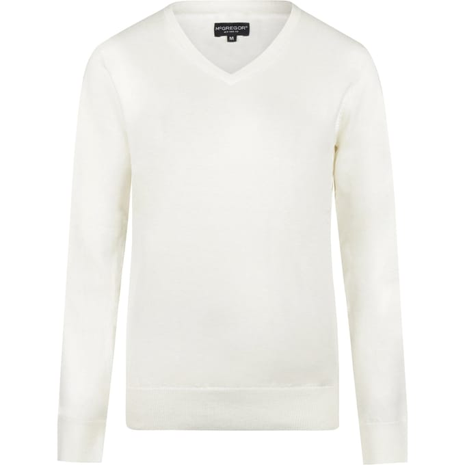 McGregor V-neck Sweater Off White Taglia: M | Maglioni a maglia Outlet | Uomo | Bianco