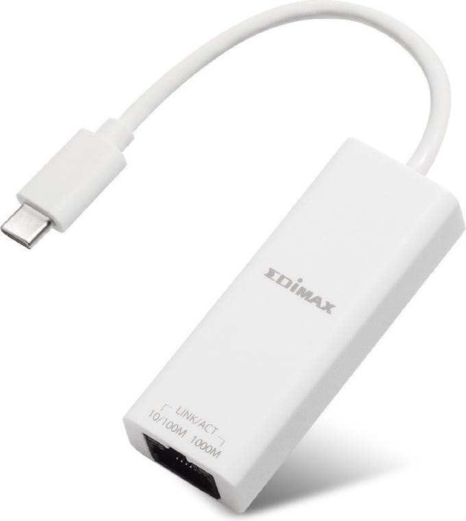 EDIMAX EU-4306C Netwerkadapter 10 / 100 / 1000 MBit/s USB-C, RJ45
