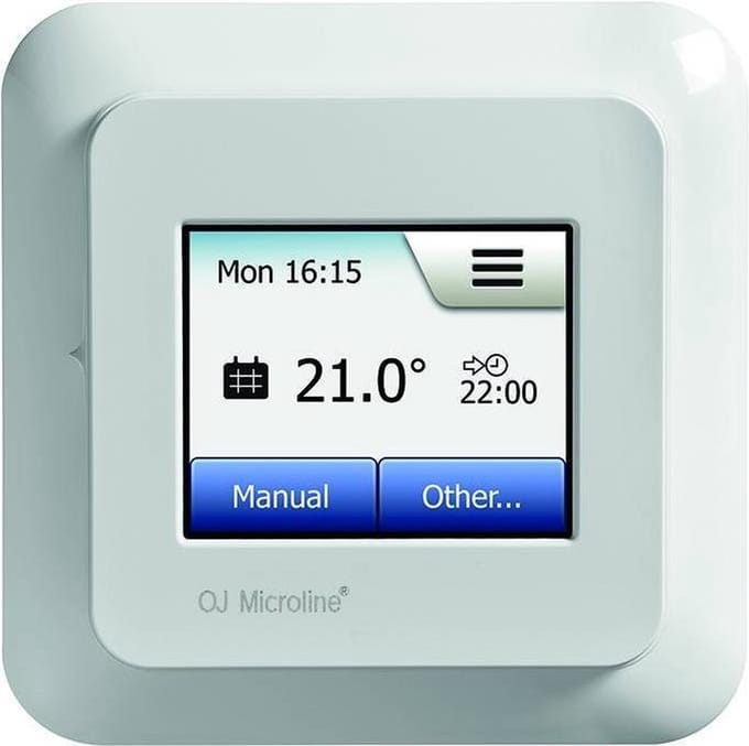 elektrische vloerverwarming thermostaat T16-FHL meertalig programmeerbaar