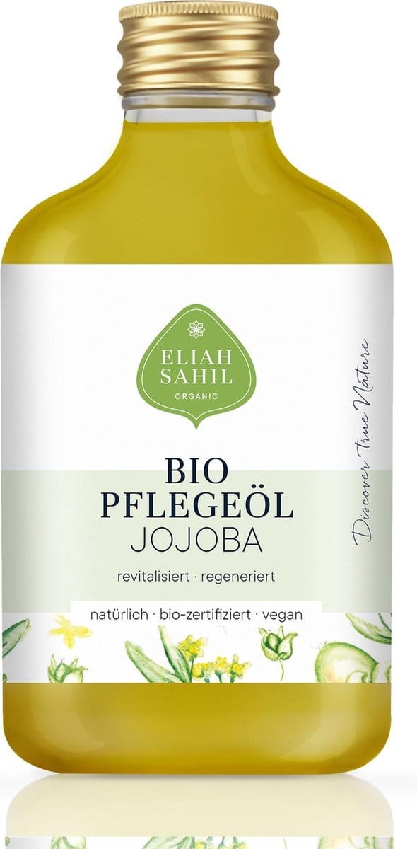 Vegan Huid/haar olie Jojoba BIO Eliah Sahil