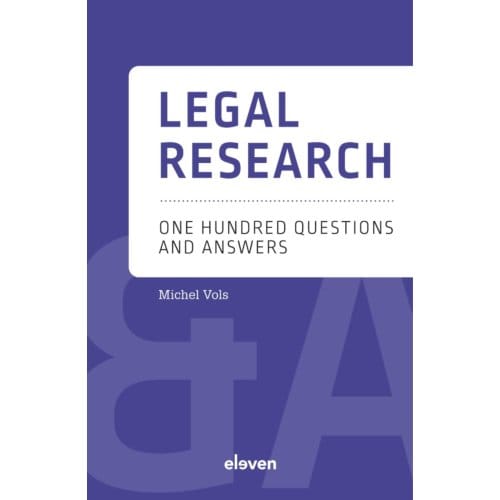 Legal Research - Q&A Reeks - M. Vols