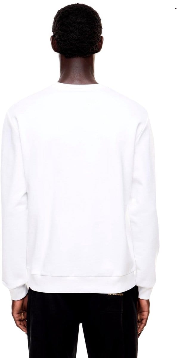 Ea7 Emporio Armani Train Logo Series Big Logo Sweatshirt Wit 2XL Man