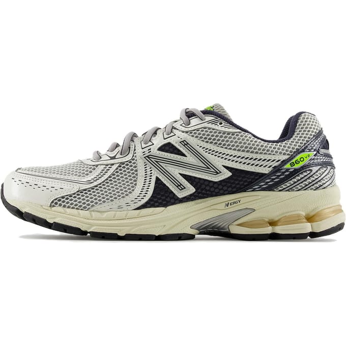 New Balance 860v2 Wit Zwart Neon Unisex Sneakers ML860SN2 36 gray