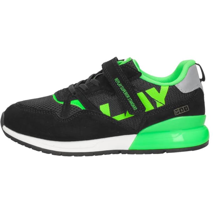 Replay Shoot Jr8 Lage sneakers - Jongens - Zwart - Maat 29