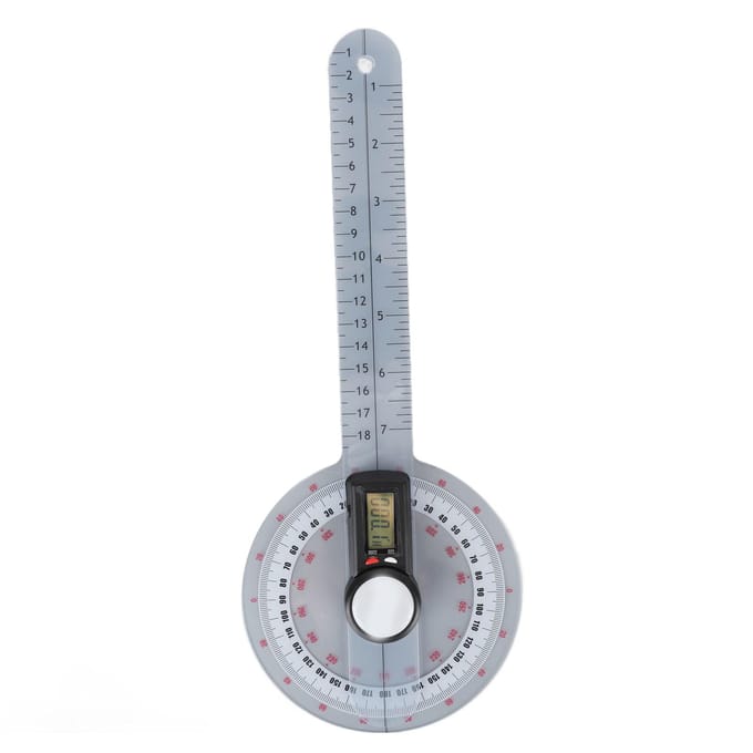 Therapie Hoekzoeker Hoge Nauwkeurigheid Op Batterijen Eenvoudig te Observeren Gewrichtsbeweging Goniometer voor white