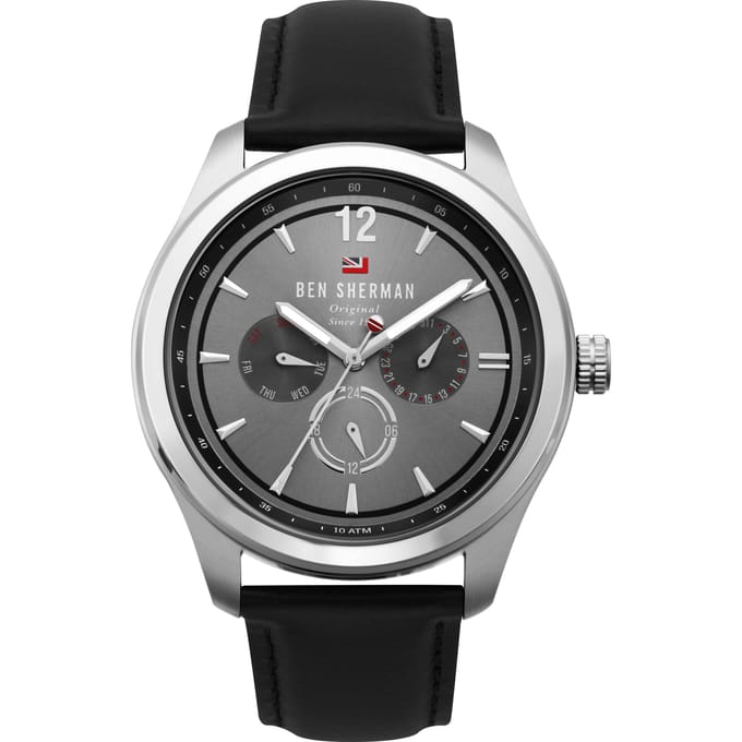 Ben Sherman Herenhorloge Kwarts Zilver