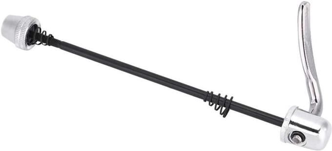 Fietsspies Set - Snelspanner Stalen - Fiets Training - Lichtgewicht Ontwerp - 193 cm - Zilver