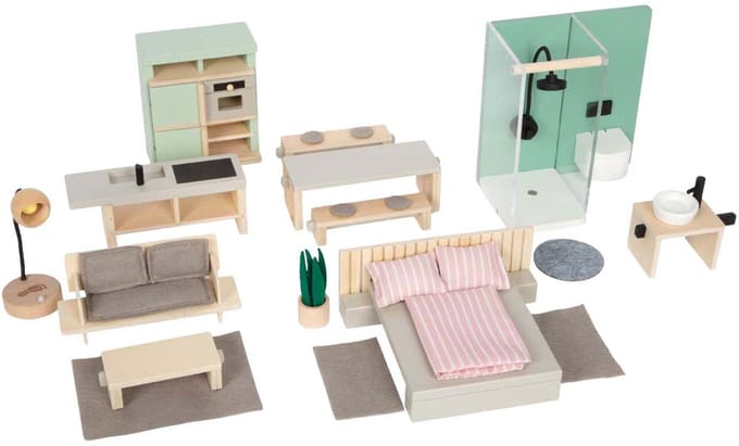 Small Foot - Poppenhuis Meubelset Scandinavische Stijl