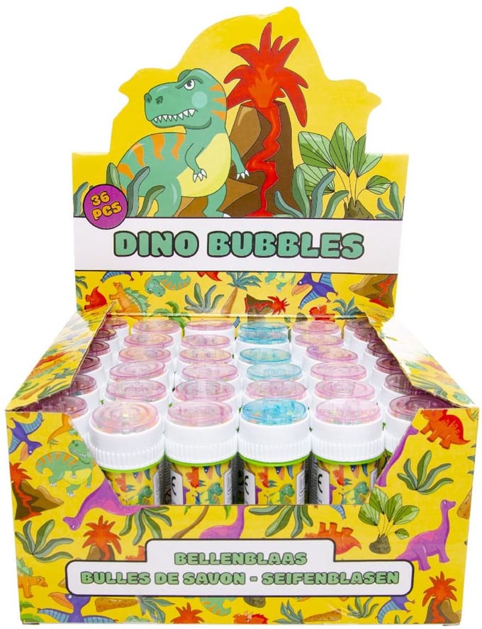 Duckiez Bellenblaas Dino 50Ml - 36 stuks