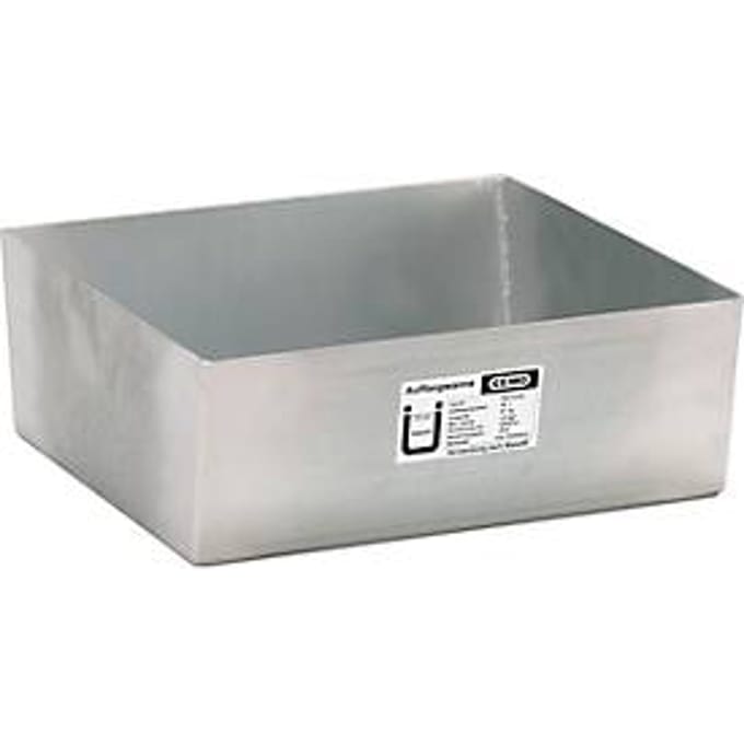 Opvangbak Q30 - staal- 30 liter - L 460 x B 435 x H 170 mm