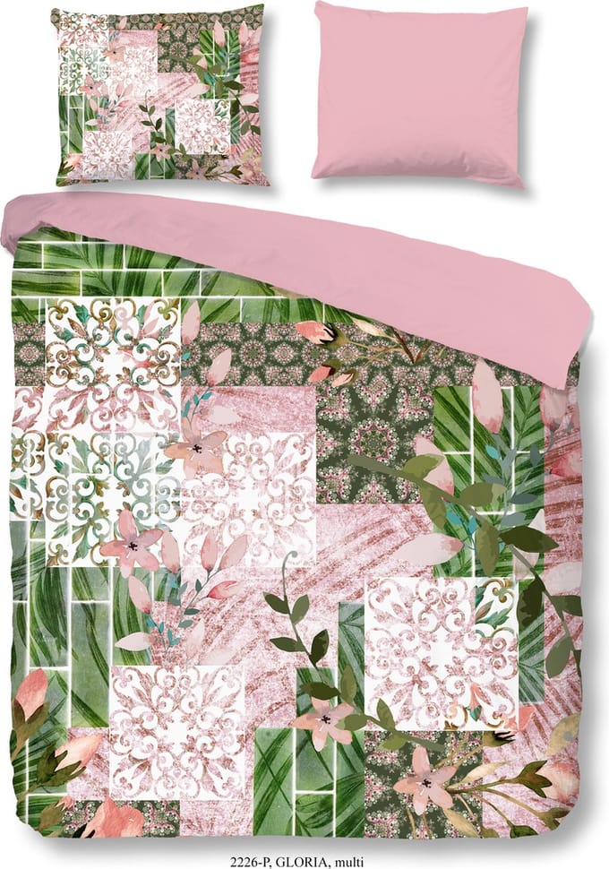 Good Morning Gloria Dekbedovertrek - Lits-jumeaux - 240x200/220 cm - Multi