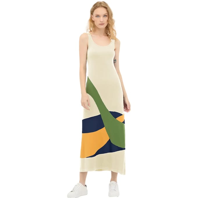 Mouwloze damesjurk Ragwear Liassa Block
