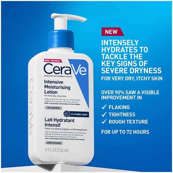 CeraVe Intensive Moisturising Lotion for Very Dry Skin 236ml
