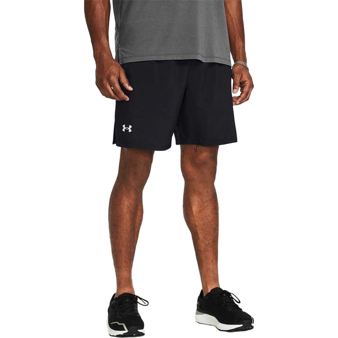 Under Armour Heren Launch 2 in 1 Hardloopshort (Zwart)