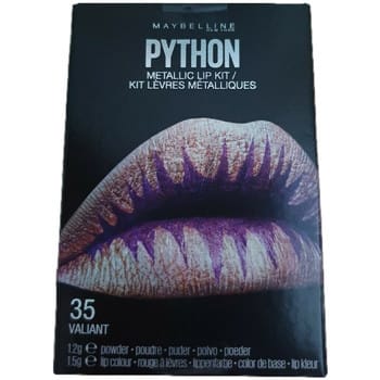 Oogschaduw paletten Maybelline New York Python metalen lippenstiftset