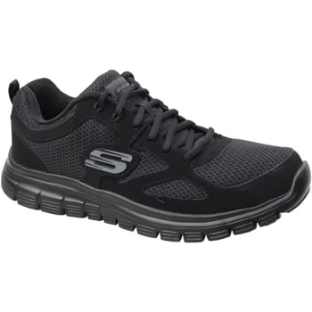 Skechers Burns-Agoura heren sneakers zwart - Maat 40 - Extra comfort - Memory Foam