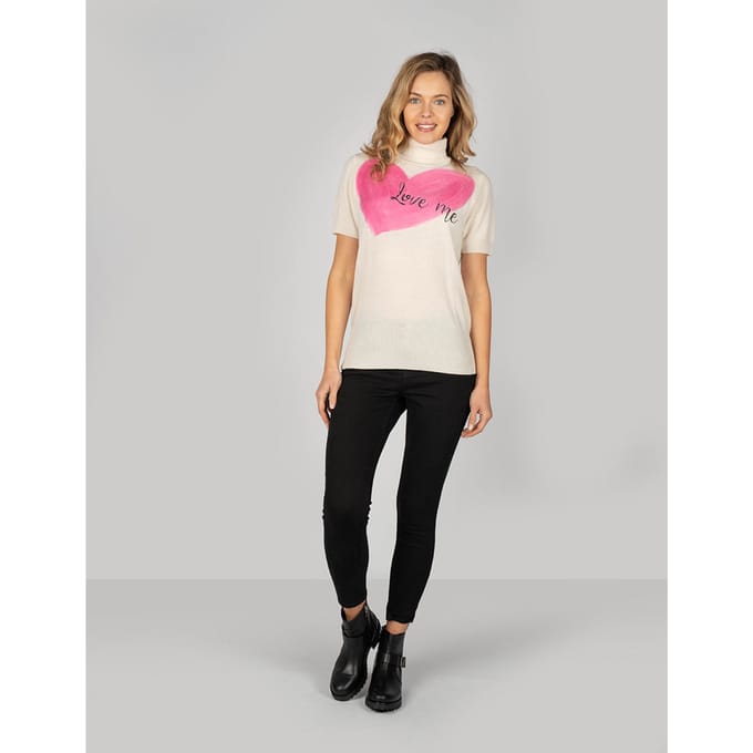 Trussardi Jeans T-Shirt Vrouw beige