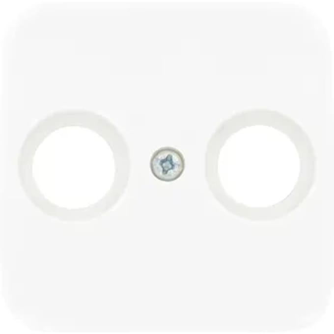 Busch-Jaeger SI Reflex - Coax centraalplaat (wit)