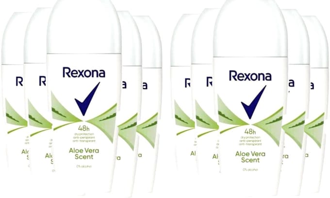 Rexona Deo Roller - Aloe Vera - 10 x 50 ml - Voordeelverpakking